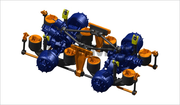 中重卡空氣懸架平臺(tái)(牽引車、載貨車)